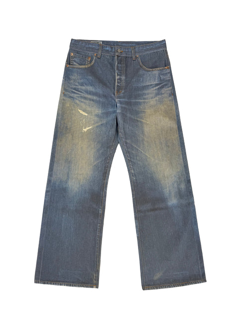 GW x Cocci Trompe L'oeil Selvedge Candiani Denim FIT05 Bootcut