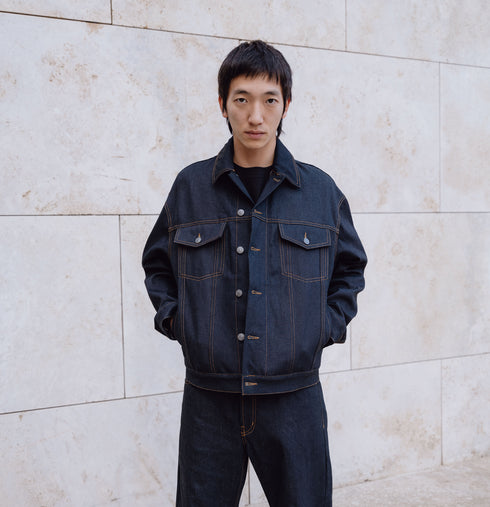 TRC Candiani Selvedge Indigo Denim Jacket