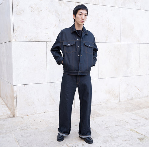 TRC Candiani Selvedge Indigo Denim Bootcut Jeans