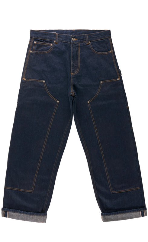 Candiani Selvedge Denim Double Knee Workpants