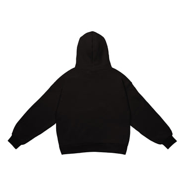 GW Chaos Black Boxy Hoodie