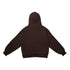 Mocha Brown Boxy Hoodie with Embroidery