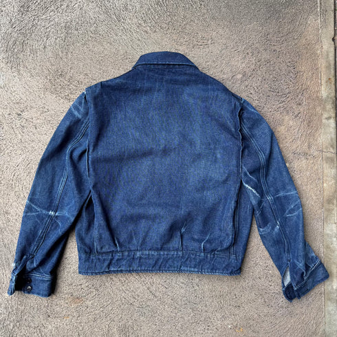 Artisanal Vintage Treatment Denim Jacket