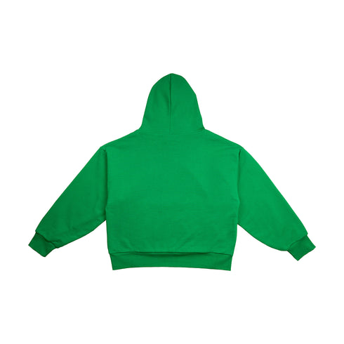 Emerald Green Double Layered Hoodie