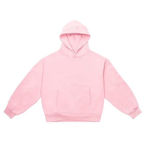Pink Double Layered Hoodie