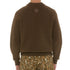 Mocha Brown Knitted Crewneck Sweater