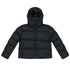 Nylon Hooded Puffer Chaos Black