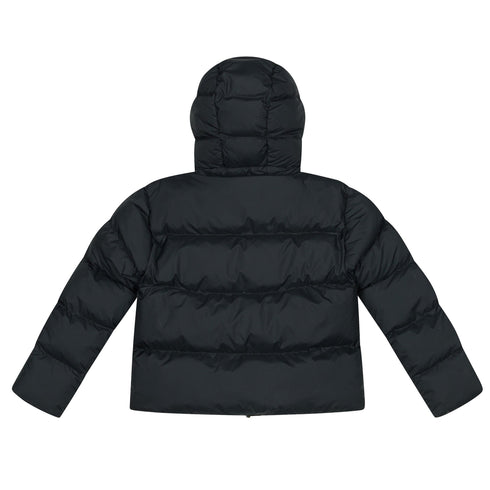 Nylon Hooded Puffer Chaos Black