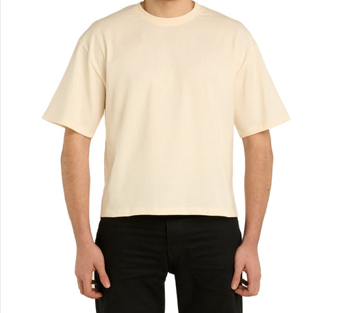 Cream Classic Boxy Tee