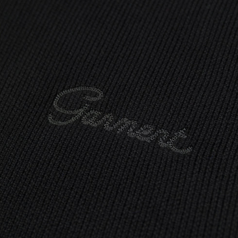 Chaos Black Knitted Hoodie