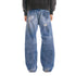 Light Wash Distressed Fit05 Bootcut Denim