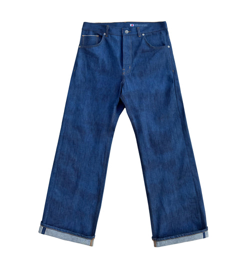 Kuroki Japanese Selvedge Raw Slub Denim Fit05 Bootcut Jeans