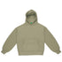 Military Green Single Layer Hoodie with Double Embroidery