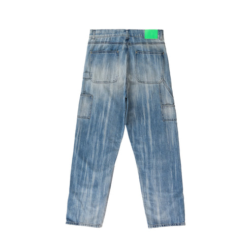 Overwash Treatment Double Knee Denim Workpants