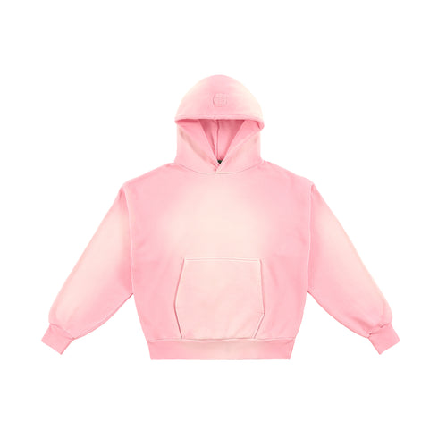 Vintage Stonewashed Pink Hoodie