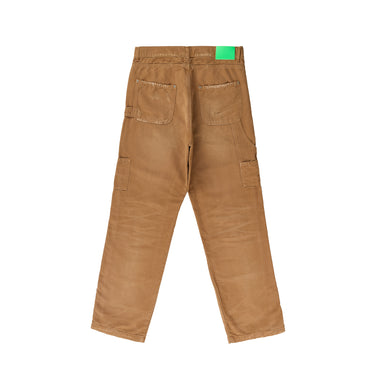 GW Vintage Treatment Beige Double Knee Workpants