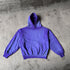 Artisanal Vintage Treatment Purple Hoodie