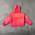 Artisanal Vintage Treatment Red Hoodie