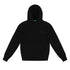 Chaos Black Knitted Hoodie
