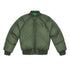 Nylon Puffer Bomber Military Green