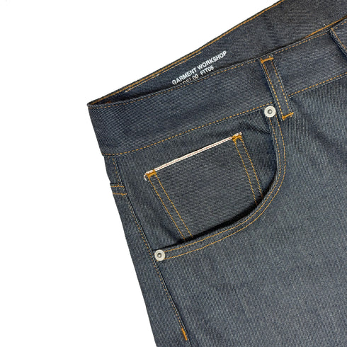 Candiani Selvedge Raw Light Blue Denim Fit05 Bootcut Jeans