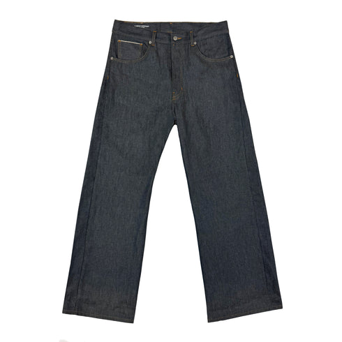 Candiani Selvedge Raw Light Blue Denim Fit05 Bootcut Jeans