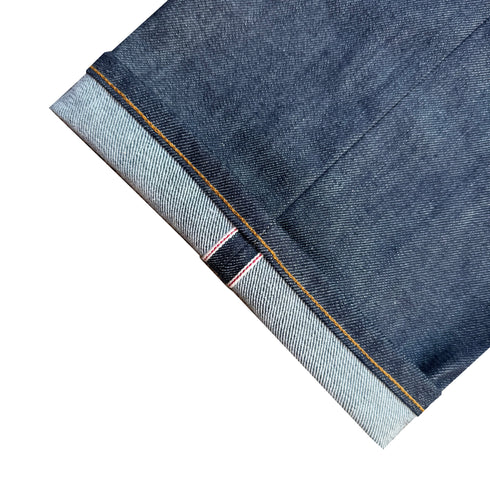 Kuroki Light Blue Selvedge Raw Denim Fit03 Relaxed jeans