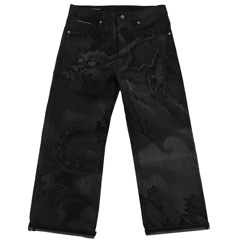 Dragon selvedge Black Denim FIT05 Bootcut