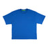Royal Blue Embroidery Boxy Tee