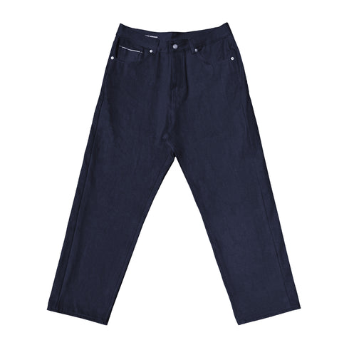 Candiani Selvedge Raw Indigo Denim Fit03 Relaxed jeans