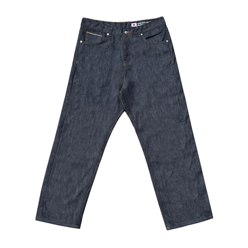 Kuroki Light Blue Selvedge Raw Denim Fit03 Relaxed jeans