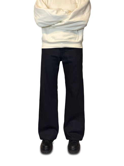 Candiani Selvedge Raw Dark Indigo Denim Fit05 Bootcut jeans