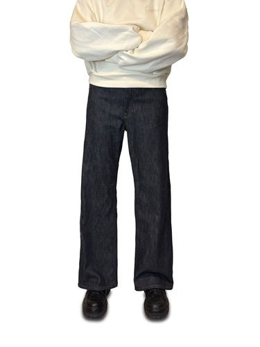 GW Kuroki Light Blue Selvedge Raw Denim Fit05 Bootcut jeans