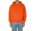 Orange Double Layer Boxy Hoodie