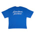 Royal Blue "If you know, You know" Embroidered Tee