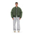 Nylon Puffer Bomber Military Green