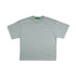 Sports Grey Basic Boxy Tee with Embroidery