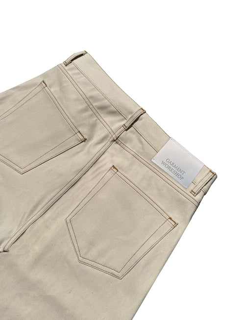 Candiani Selvedge Raw Ecrù Denim Fit05 Bootcut jeans