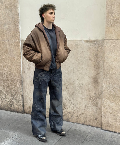 Vintage Treatment Reversible 2-in-1 Bomber