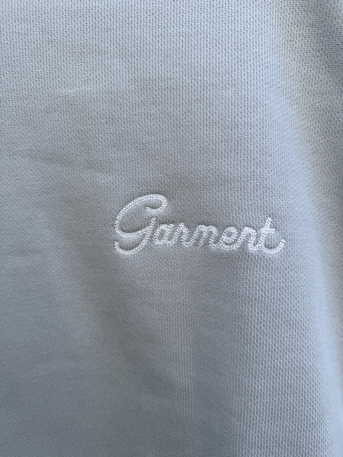 Sports Grey Boxy Hoodie with Embroidery