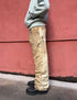 Beige Trompe-L'Oeil "illusion" Workpants Fit02
