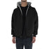 Double Layered Reversible Zip Hoodie Bicolor Chaos Black/Heather Grey