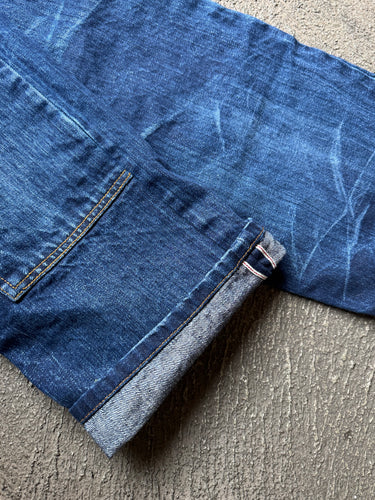 GW Artisanal Vintage Treatment Selvedge Denim Workpants