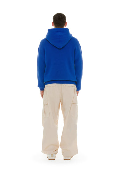 GW Royal Blue Knitted Hoodie