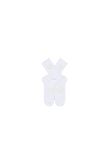 GW GW Premium Cotton Socks Powder White