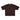 GW Mocha Brown Basic Boxy Tee with Embroidery