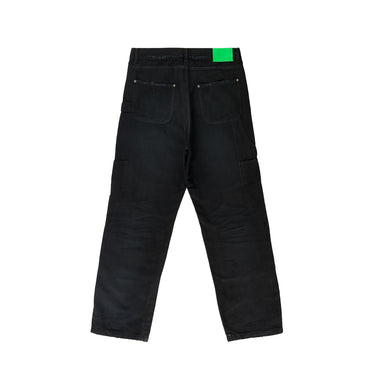 GW Vintage Treatment Black Double Knee Workpants