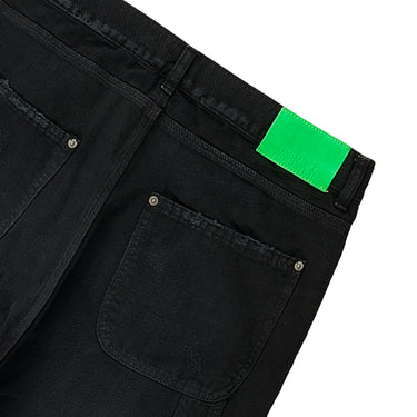 GW Vintage Treatment Black Double Knee Workpants