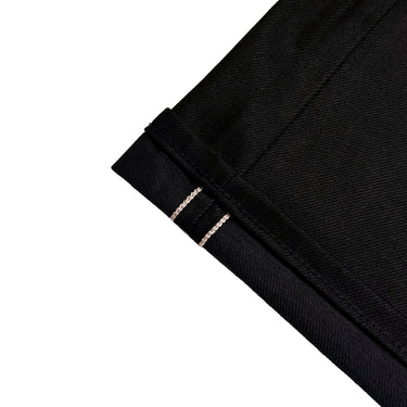GW Candiani Selvedge Raw Black Denim Fit03 Relaxed jeans