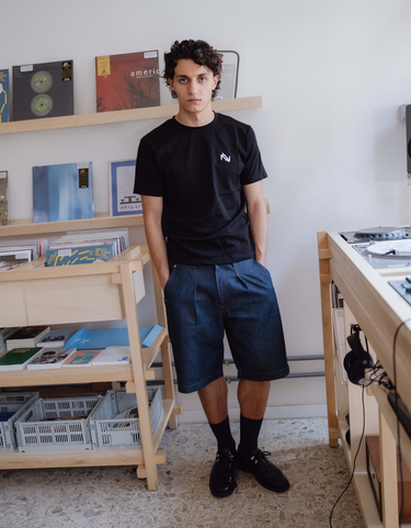 GW x VERTIGINE Chaos Black Regular Fit Tee